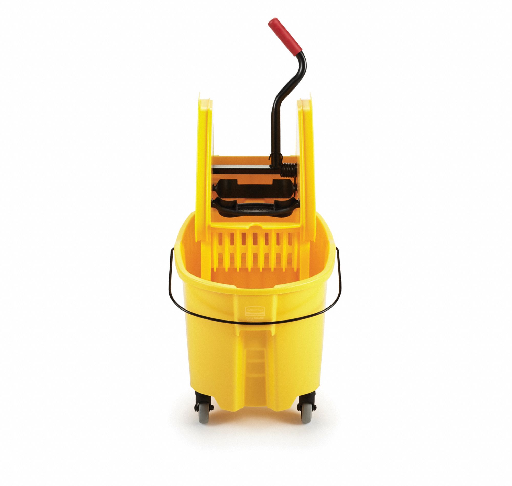 RUBBERMAID COMMERCIAL PRODUCTS Yellow Polypropylene Mop Bucket and