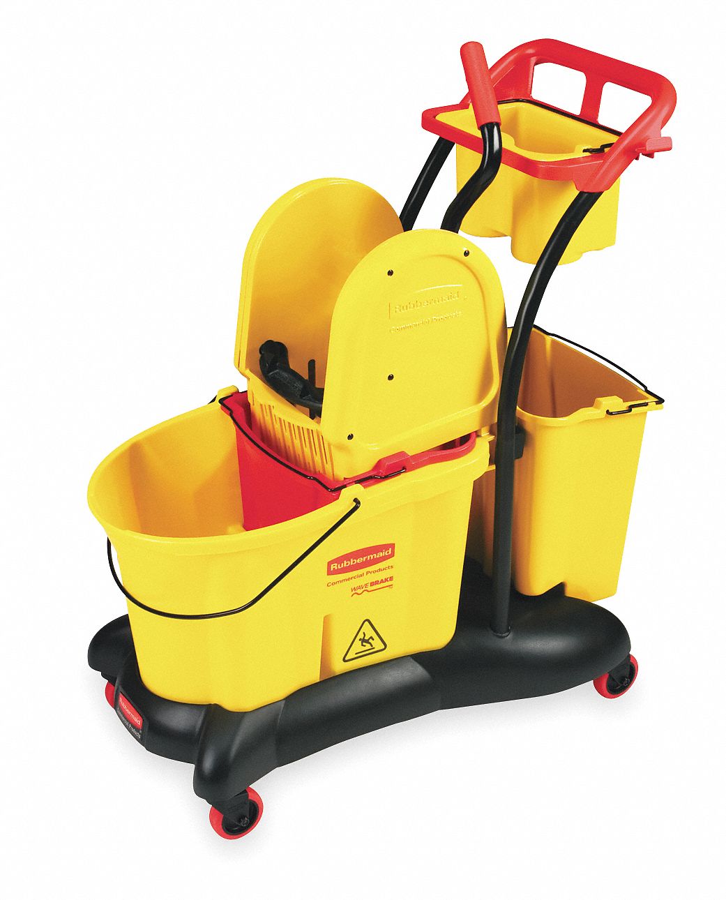 Rubbermaid México  Cubeta Exprimidora Tandem Amarillo 30 Litros