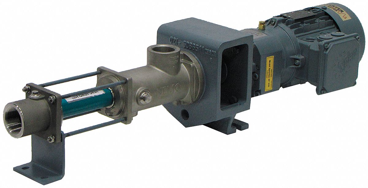 Progressive Cavity Metering Pump: 120 RPM Min. RPM, 604 RPM Max. RPM, 1000 cPs