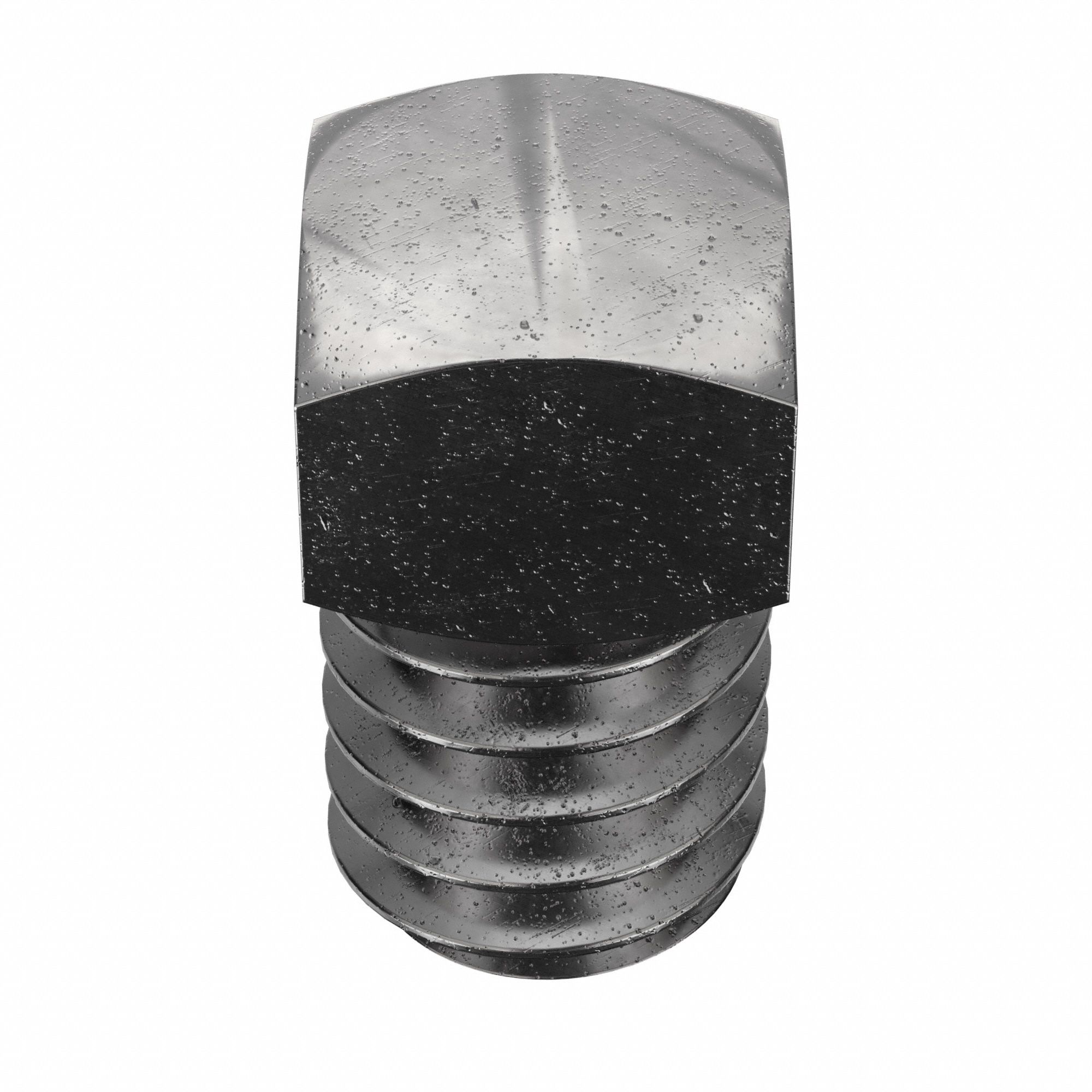 Socket Set Screw: 1/4"-20 Thread Size, 1/2 in Overall Lg, Cup pt, Steel, Plain, 100 PK