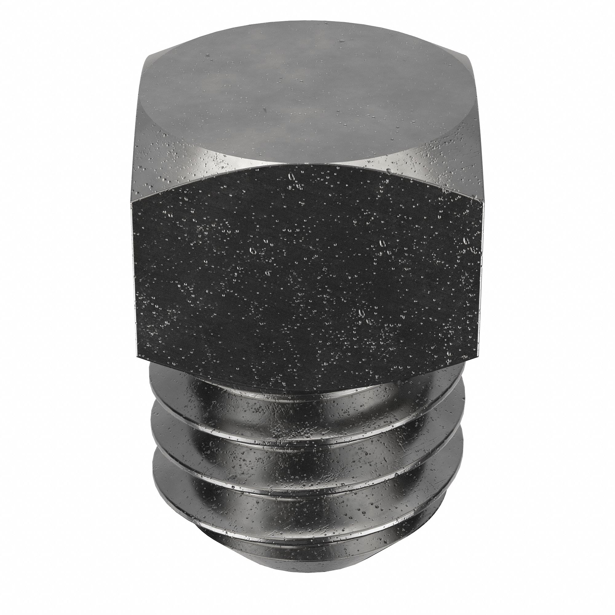 Socket Set Screw: 5/16"-18 Thread Size, 1/2 in Overall Lg, Cup pt, Steel, Plain, 100 PK