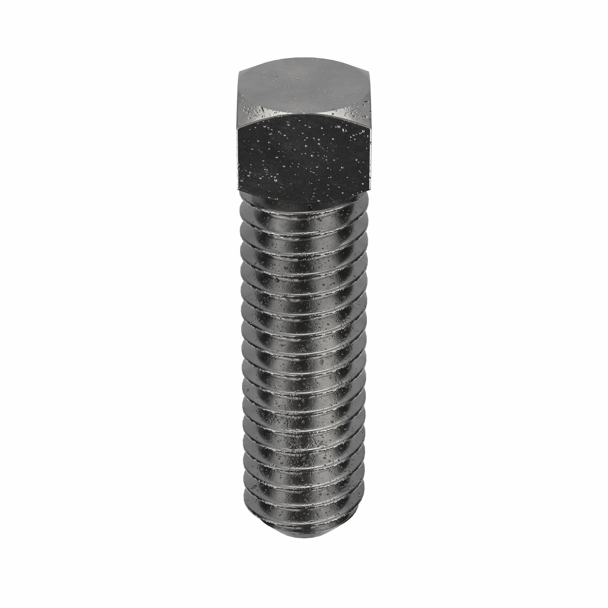 Socket Set Screw: 5/16"-18 Thread Size, 1 1/4 in Overall Lg, Cup pt, Steel, Plain, 100 PK