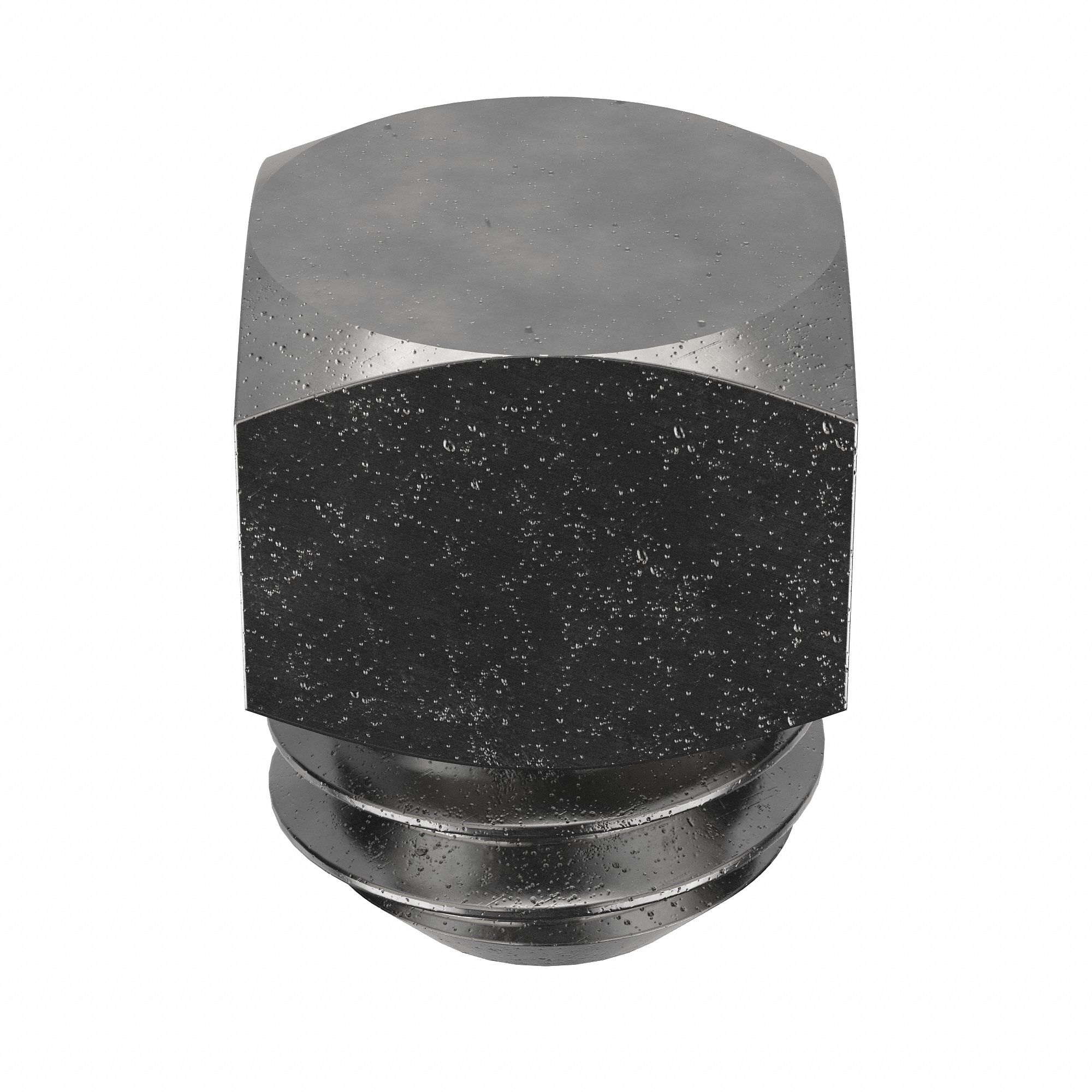 Socket Set Screw: 3/8"-16 Thread Size, 1/2 in Overall Lg, Cup pt, Steel, Plain, 100 PK