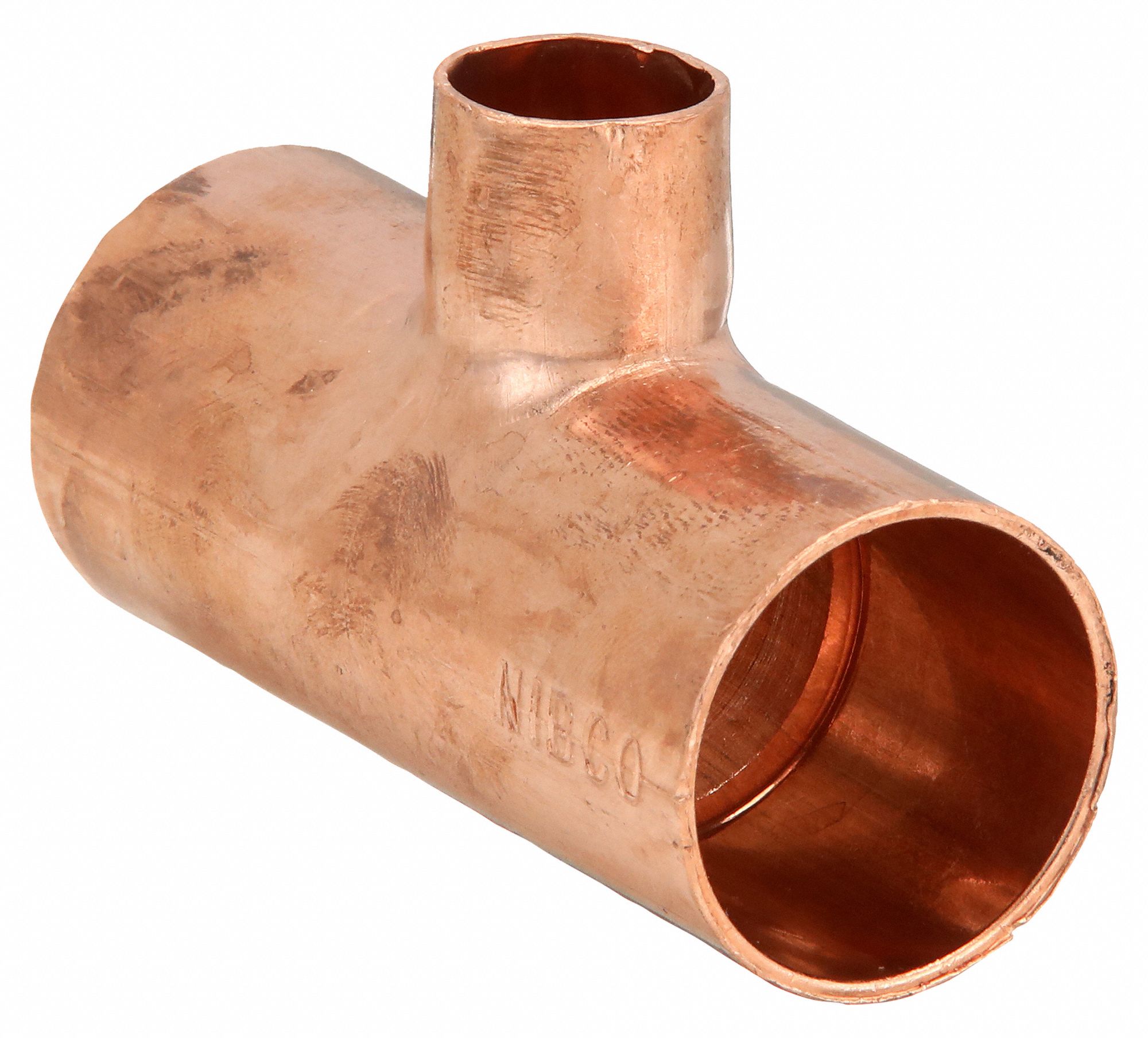 RACCORD EN T 3/4X3/4X1/2 PO CUIVRE