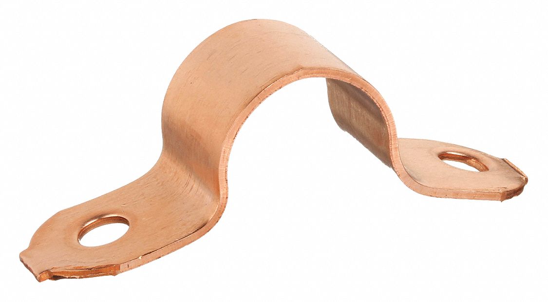 TUBE STRAP: COPPER, FOR 2¾ IN COPPER TUBE