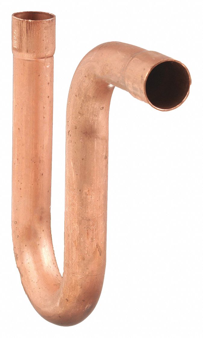 NIBCO SUCTION LINE PTRAP,1/2 IN,WROT COP Copper Tube Fittings