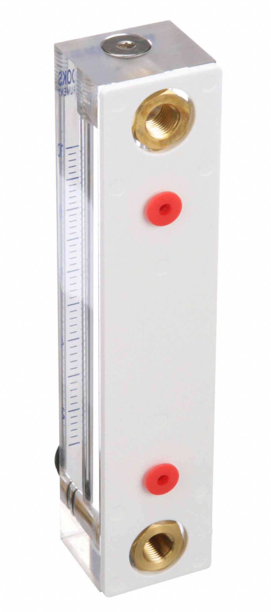 BROOKS 20 to 200 scfh Variable Area Mechanical Flowmeter 5P363