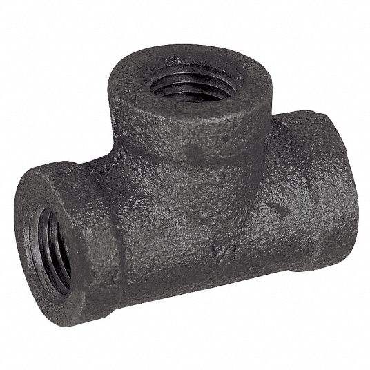 Grainger Approved Reducing Tee Fnpt 1 2 In X 1 2 In X 1 4 In Pipe Size Pipe Fitting 5p485 5p485 Grainger