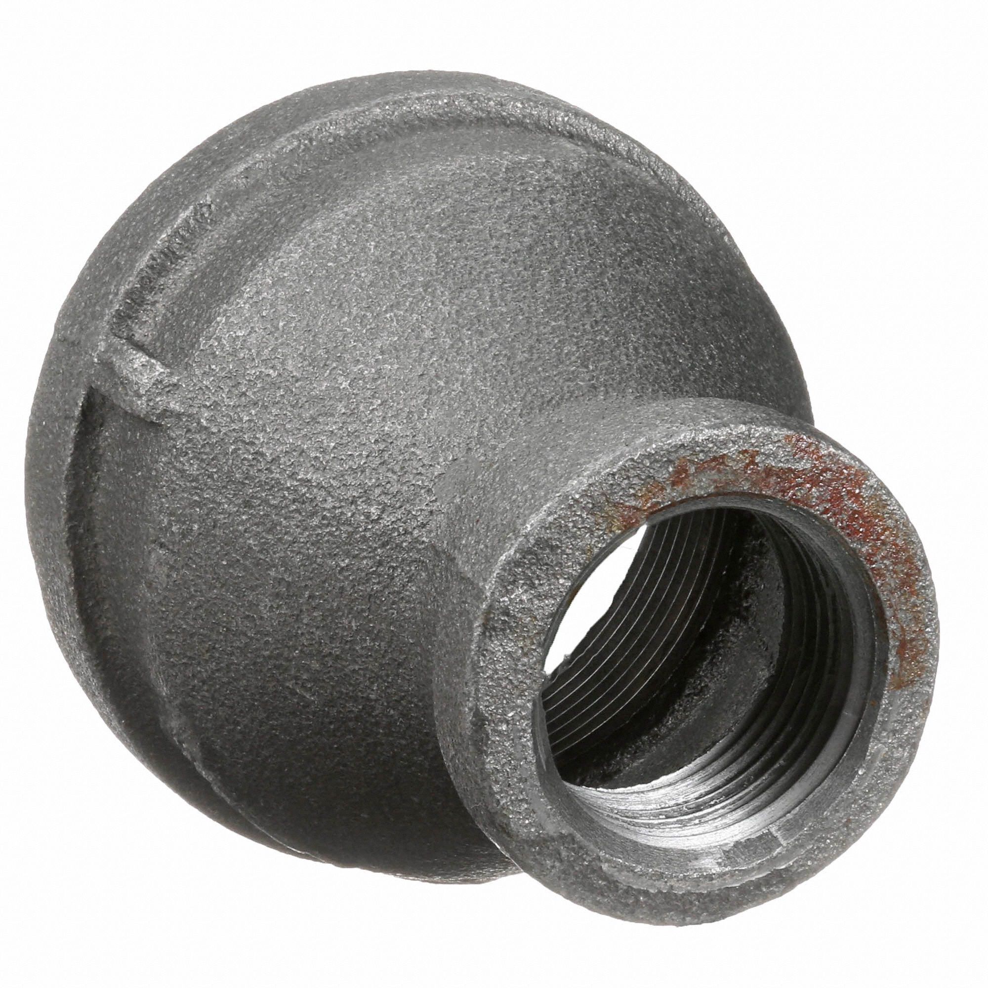 GRAINGER APPROVED Reducer Coupling, FNPT, 3/4 in x 1/2 in Pipe Size
