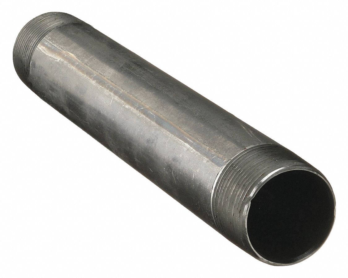 MAMELON 1/2 X 9 PO NOIR ACIER SOUDE