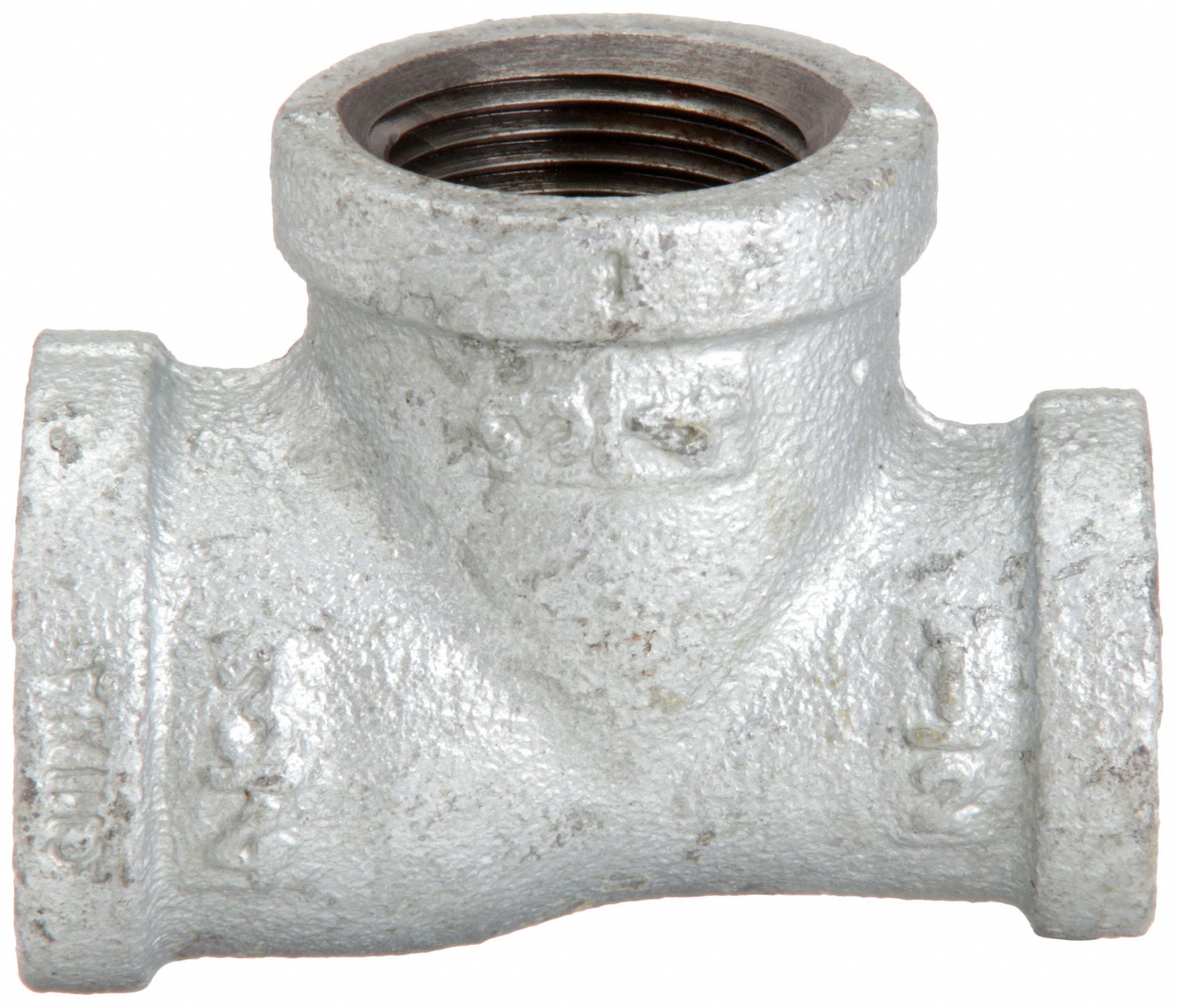 RACCORD EN T 3/4X1/2X3/4 PO GALV