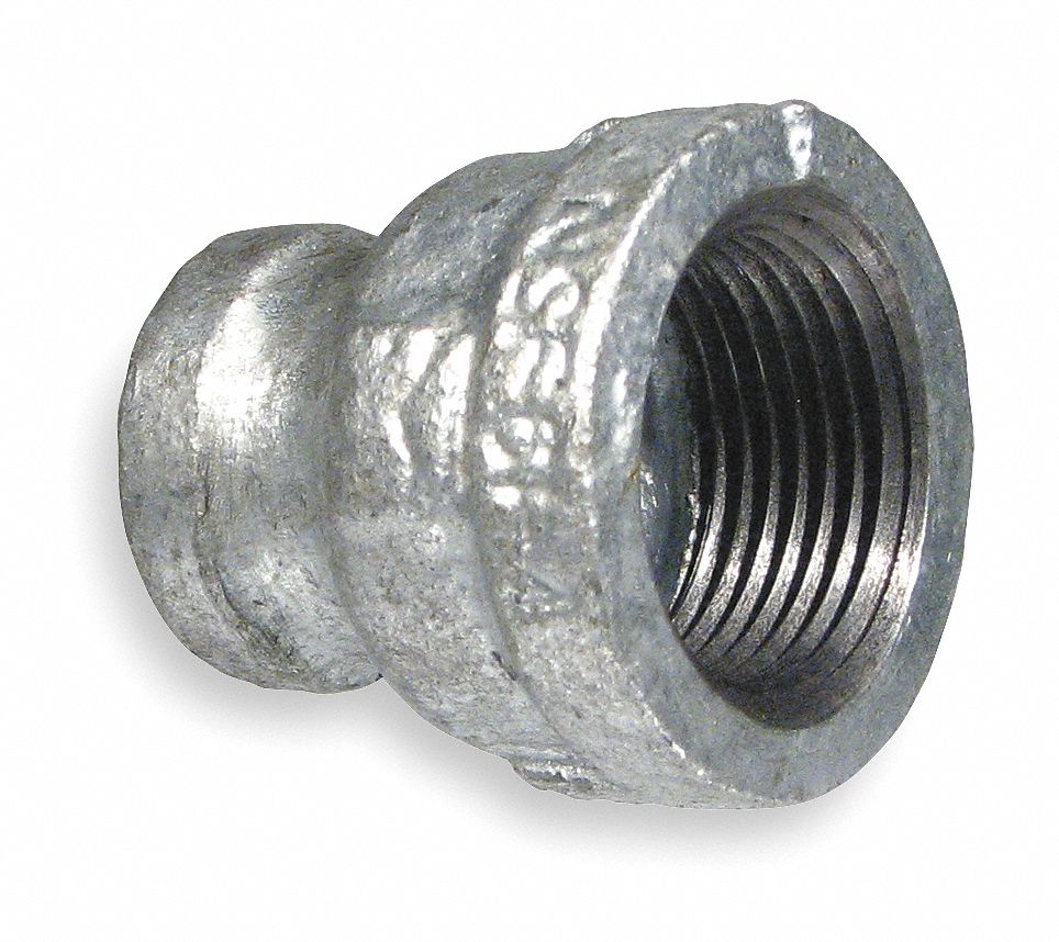 Grainger Approved Galvanized Malleable Iron Reducer Coupling 1 X 3 4 Pipe Size Fnpt Connection Type 5p934 5p934 Grainger