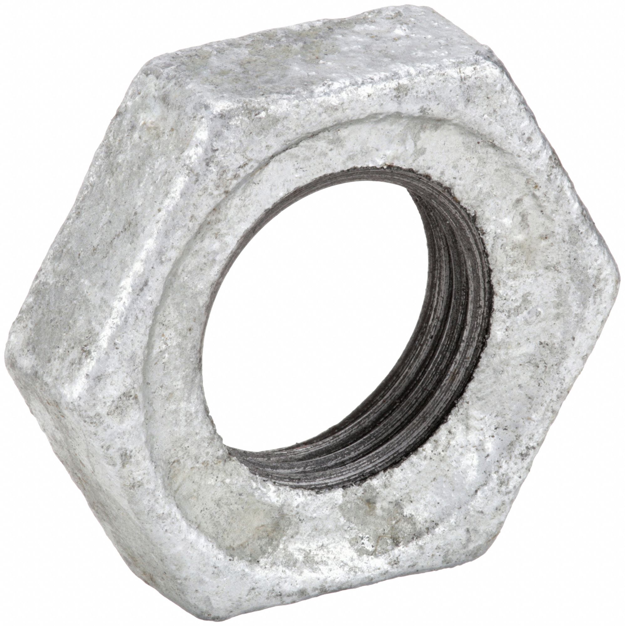 LOCKNUT: MALLEABLE IRON, ½ IN, FEMALE NPT THREAD, CLASS 150
