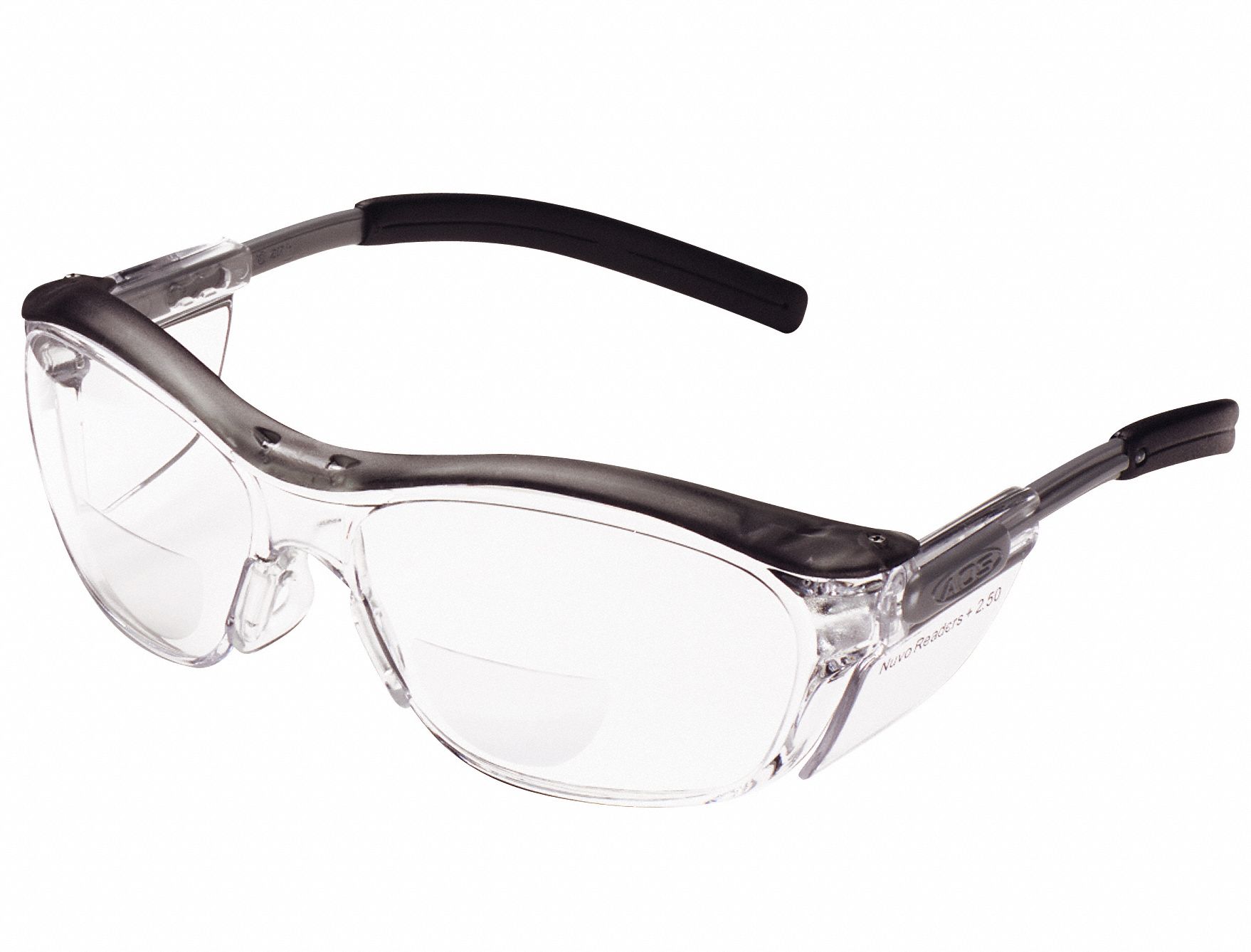 3m Bifocal Safety Reading Glasses Anti Fog No Foam Lining Traditional Frame Full Frame 2 2172