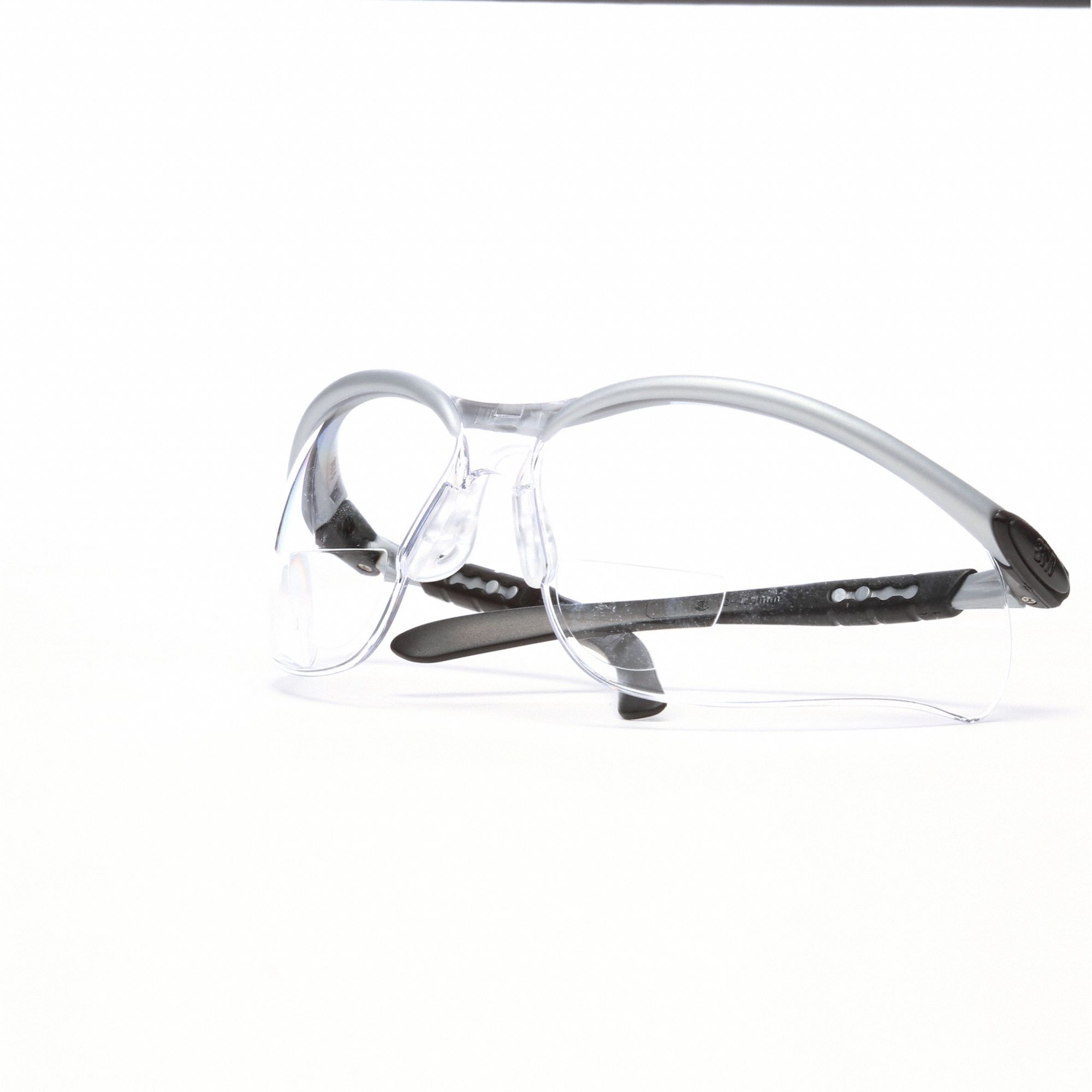 3m Bifocal Safety Reading Glasses Anti Fog No Foam Lining Wraparound Frame Half Frame 2 00