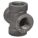 CROSS: MALLEABLE IRON, 1 IN X 1 IN X 1 IN X 1 IN FITTING PIPE SIZE, CLASS 300