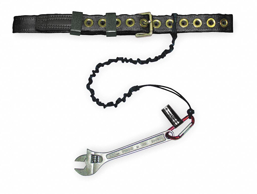 TOOL LANYARD,BLACK,NYLON,5 LB.