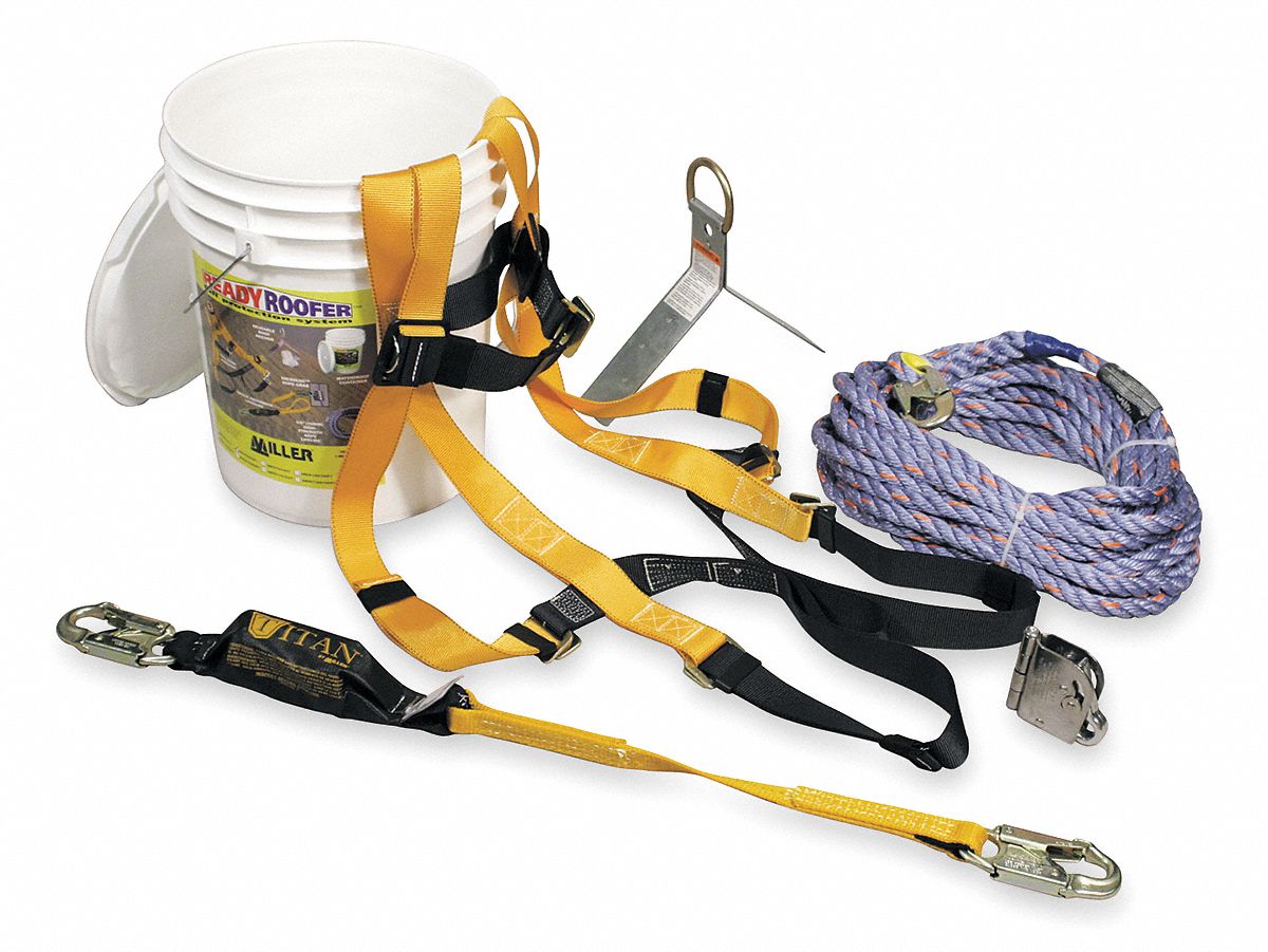 Roofers Harness Kit, Universal Grainger