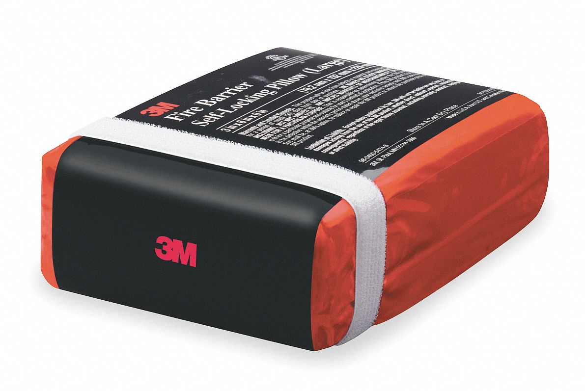 3M Fire Barrier SelfLocking Pillow,9 In. 5PB36SLP Large Grainger