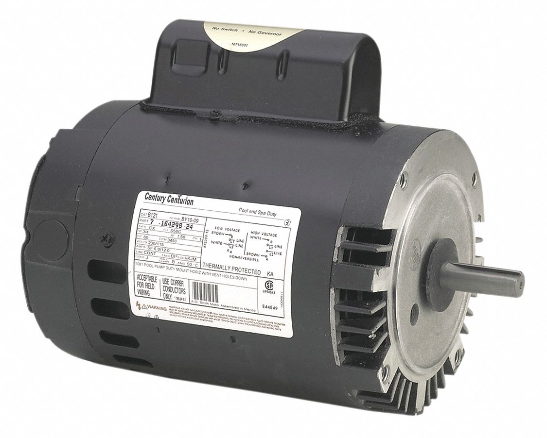 Motore Per Pompa Piscina Century HST225 – 2,25 CV, 230 V, Monovelocità, Telaio 56J