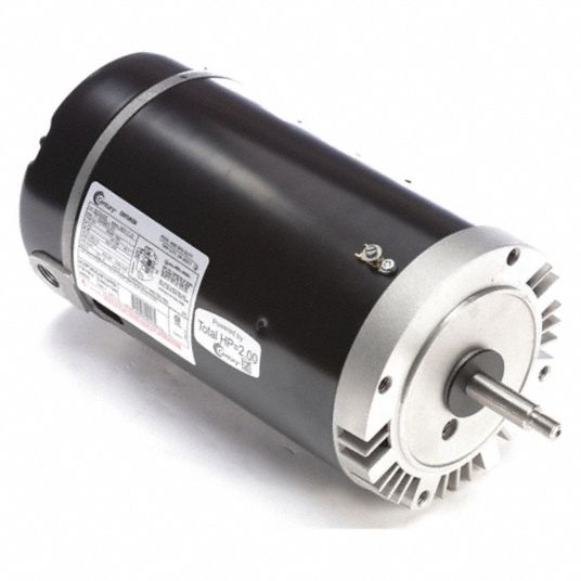 CENTURY, Face Mounting, 2 HP, Pool and Spa Pump Motor - 5PB85|B230SE ...