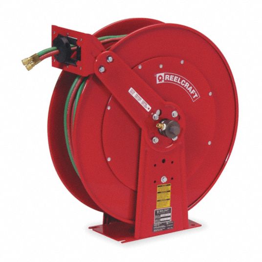 REELCRAFT, 100 ft (1/4 in I.D.), 200 psi Max Op Pressure, Welding