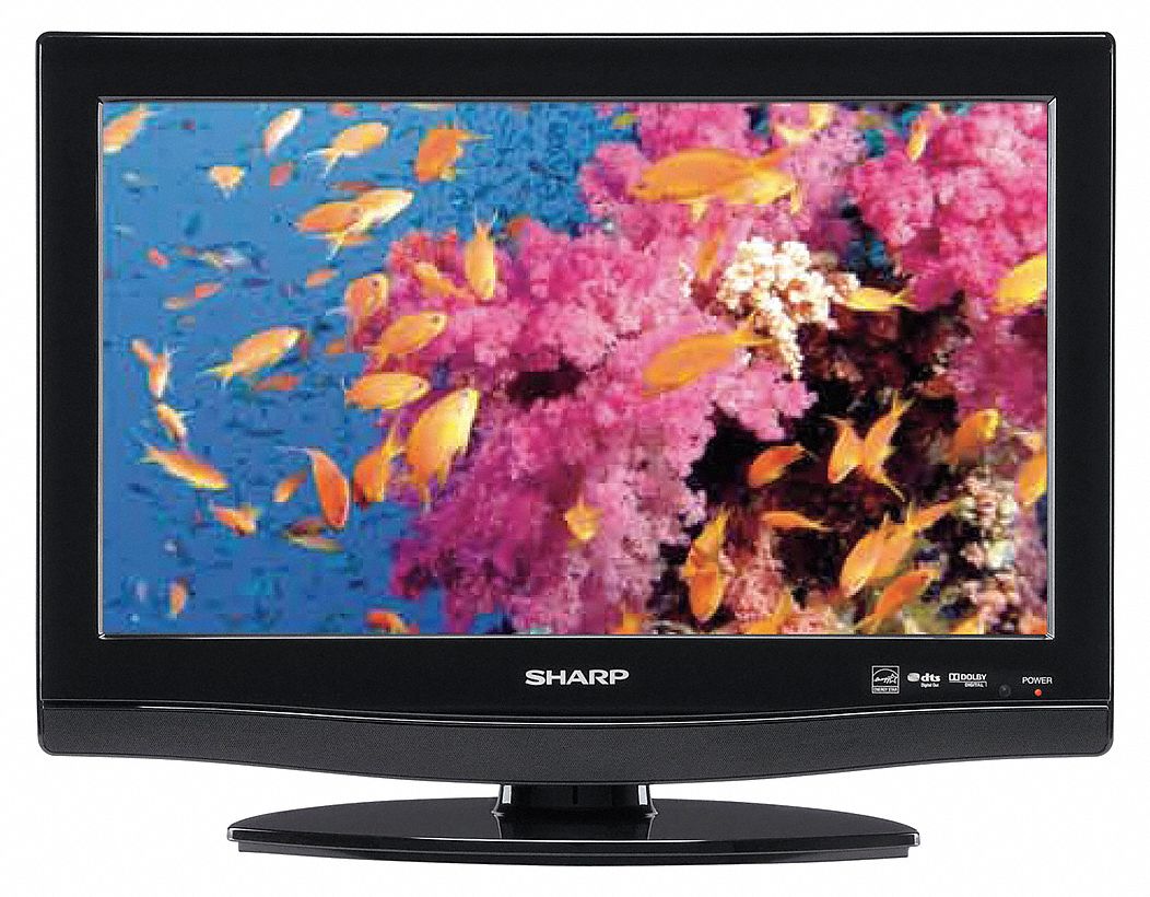 SHARP AQUOS 26 In. 720p LCD HDTV/PC Monitor - 5PGG6|LC-26SB28UT - Grainger