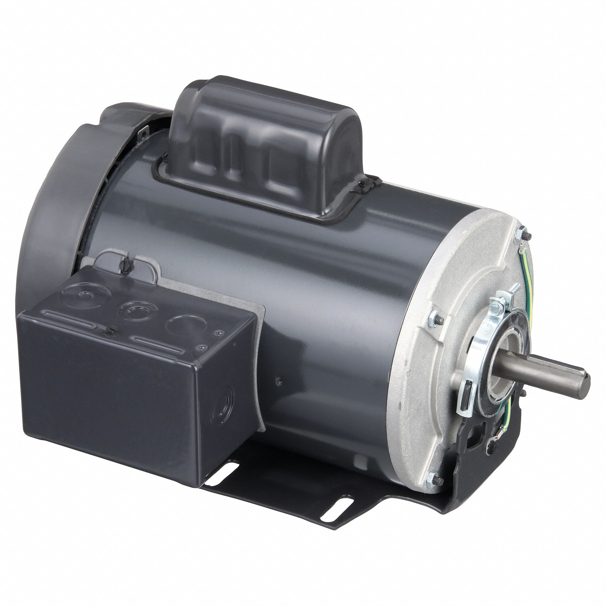 General Purpose Motor: Single Phase, 1 hp, 115/230V AC, 56 Frame Size, 5/8 in x 1 7/8 in, B