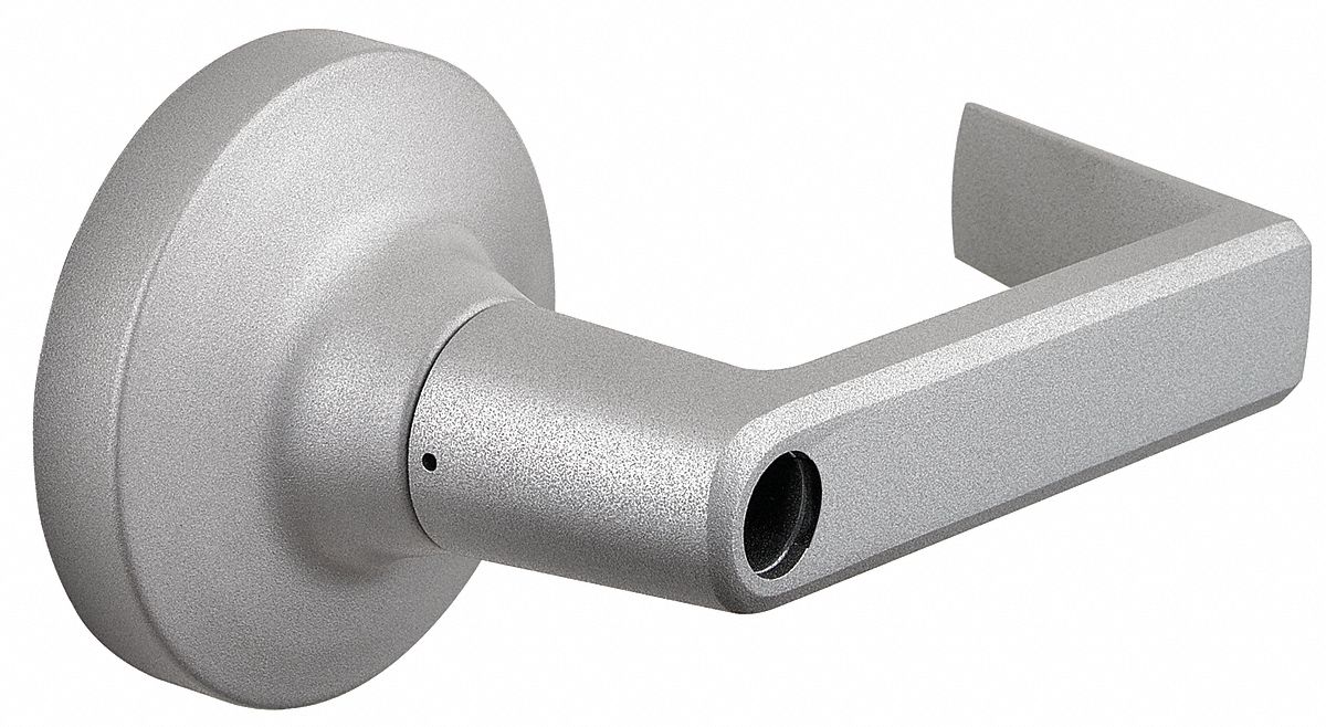 Mechanical Exit Device Trim: 36 in Max Door Wd, Aluminum