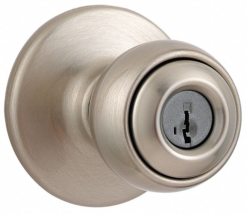 KWIKSET, 3, Polo, Knob Lockset - 5PHH8|400P 15 SMT RCAL RCS GR - Grainger