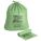COMPSTBLE TRASH BAGS,33 GAL.,GREEN,PK100
