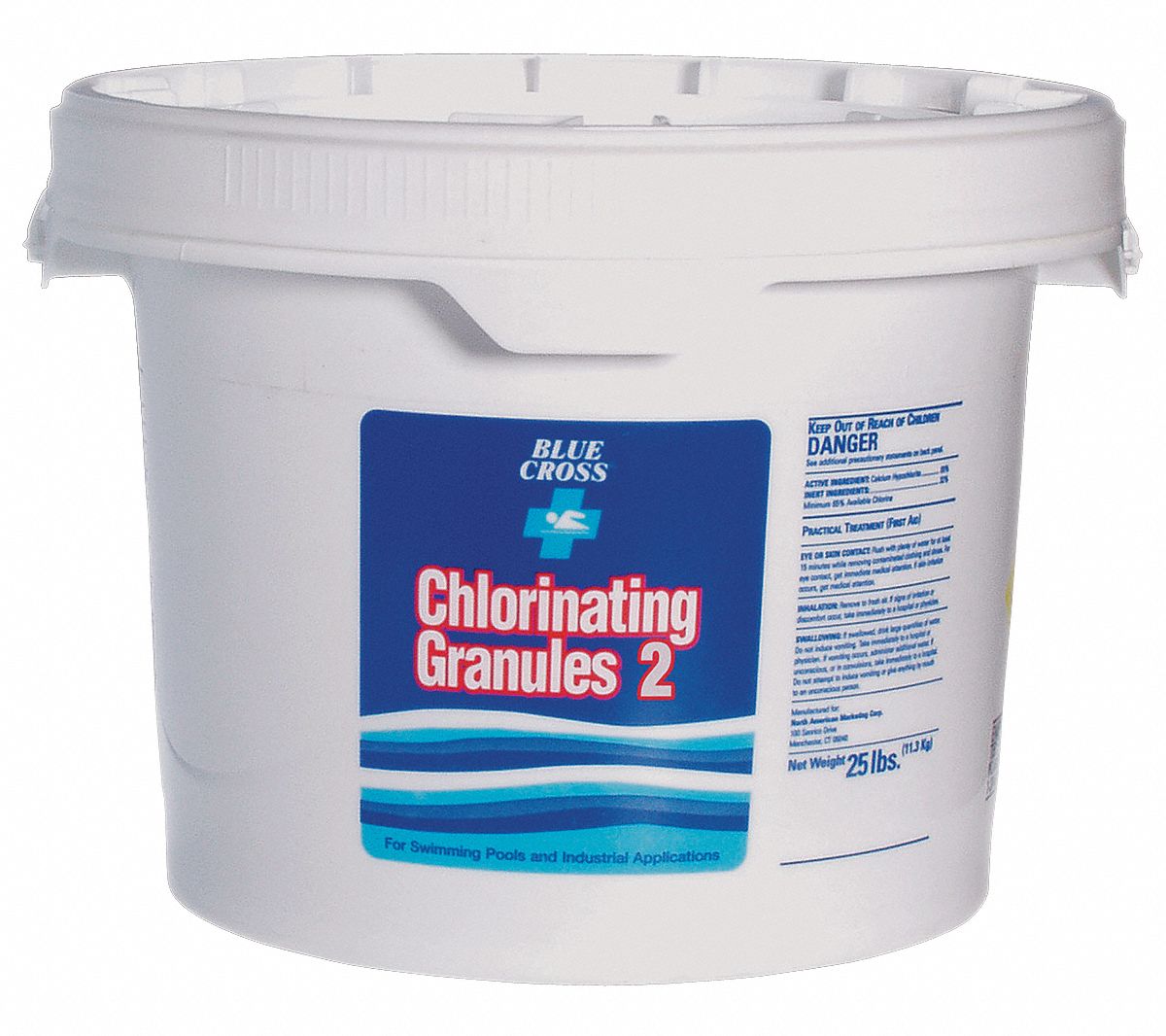 BLUE SHIELD CHEMICALS Pool Chlorine, 1 EA 5PJC722871 Grainger