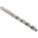 JOBBER LENGTH DRILL BIT, #38 DRILL BIT SIZE, 1 7/16 IN FLUTE L, 2½ IN L, 135 °