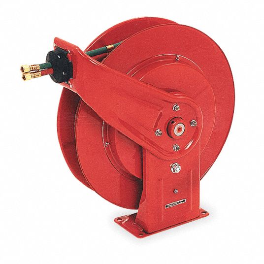 Heavy Duty Hose Reel + 8mmX100ft Air Line Hose (Genuine Neilsen