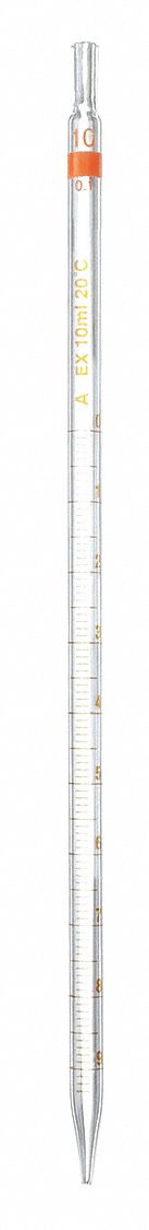 MEASURING PIPETTE,GRADEA,GLASS,10ML