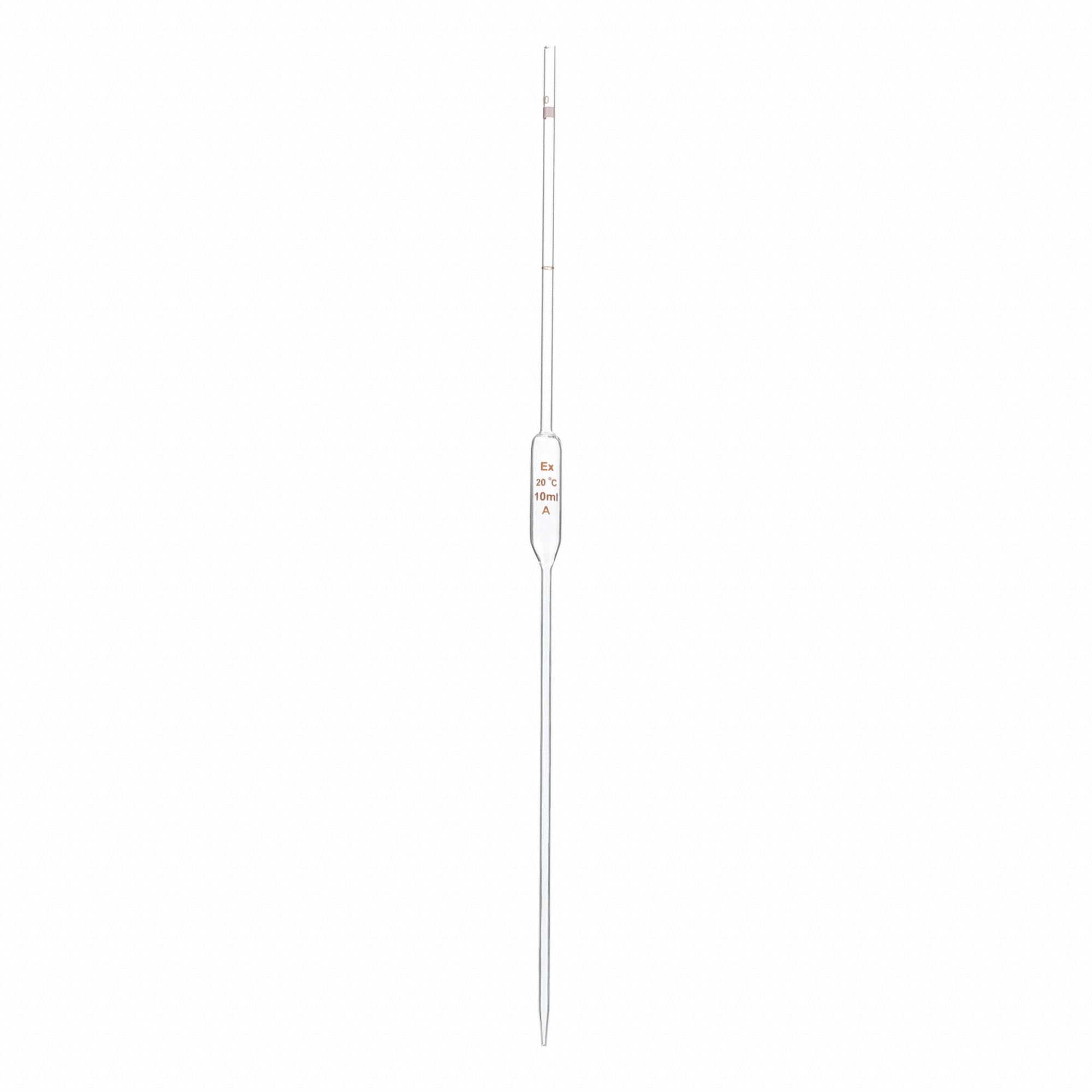 PIPETTE VOLUMET,A,VERRE,10ML,PK 12