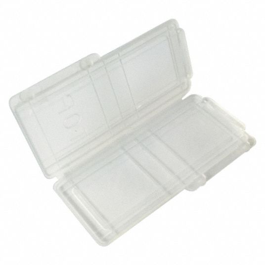 LAB SAFETY SUPPLY Plastic Slide Box, Holds 1 Slide, PK100 - 5PTL0|5PTL0 ...