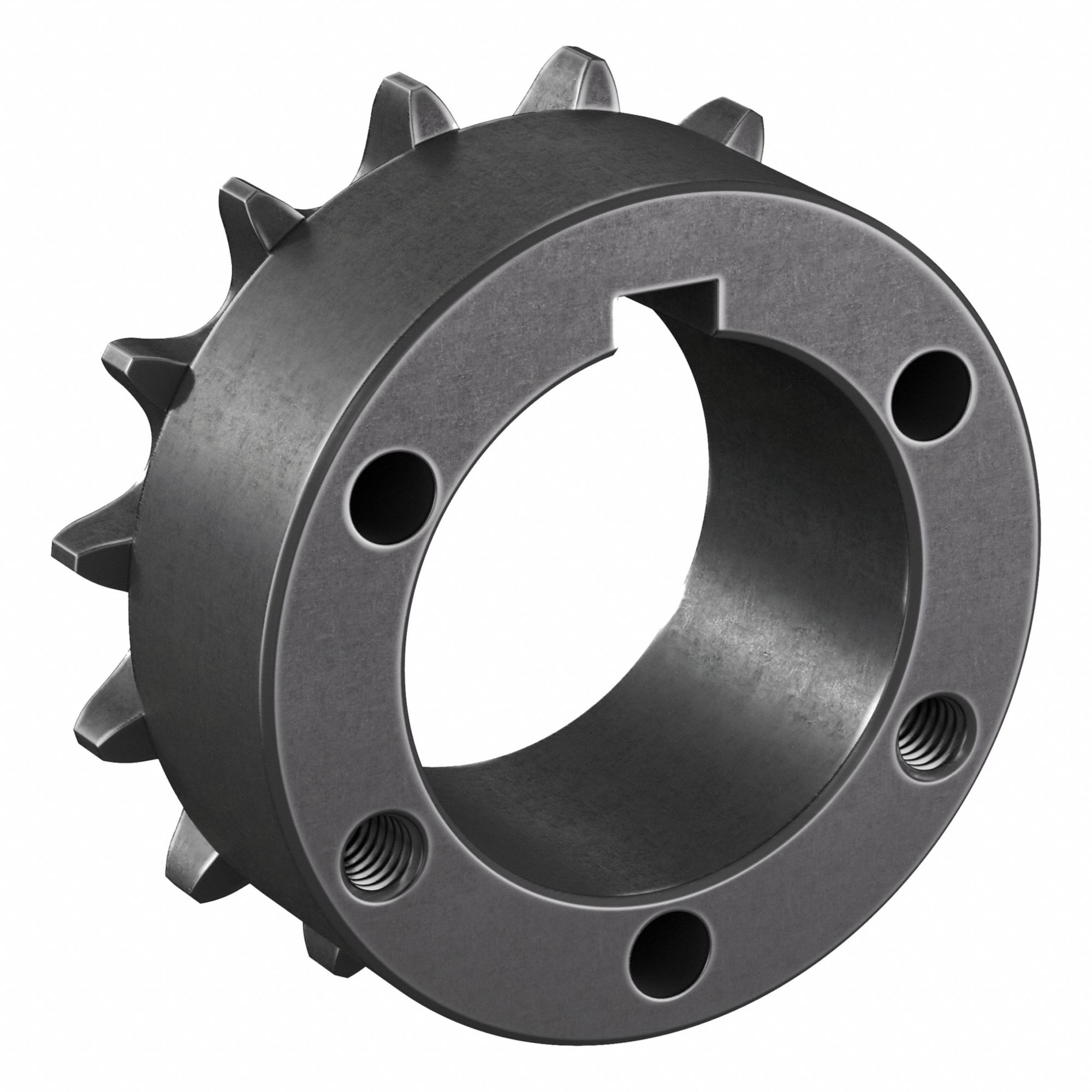 Sprocket: For 50 Chain, 15 Teeth, 3.006 in Pitch Dia, 3.315 in Outside Dia, Steel