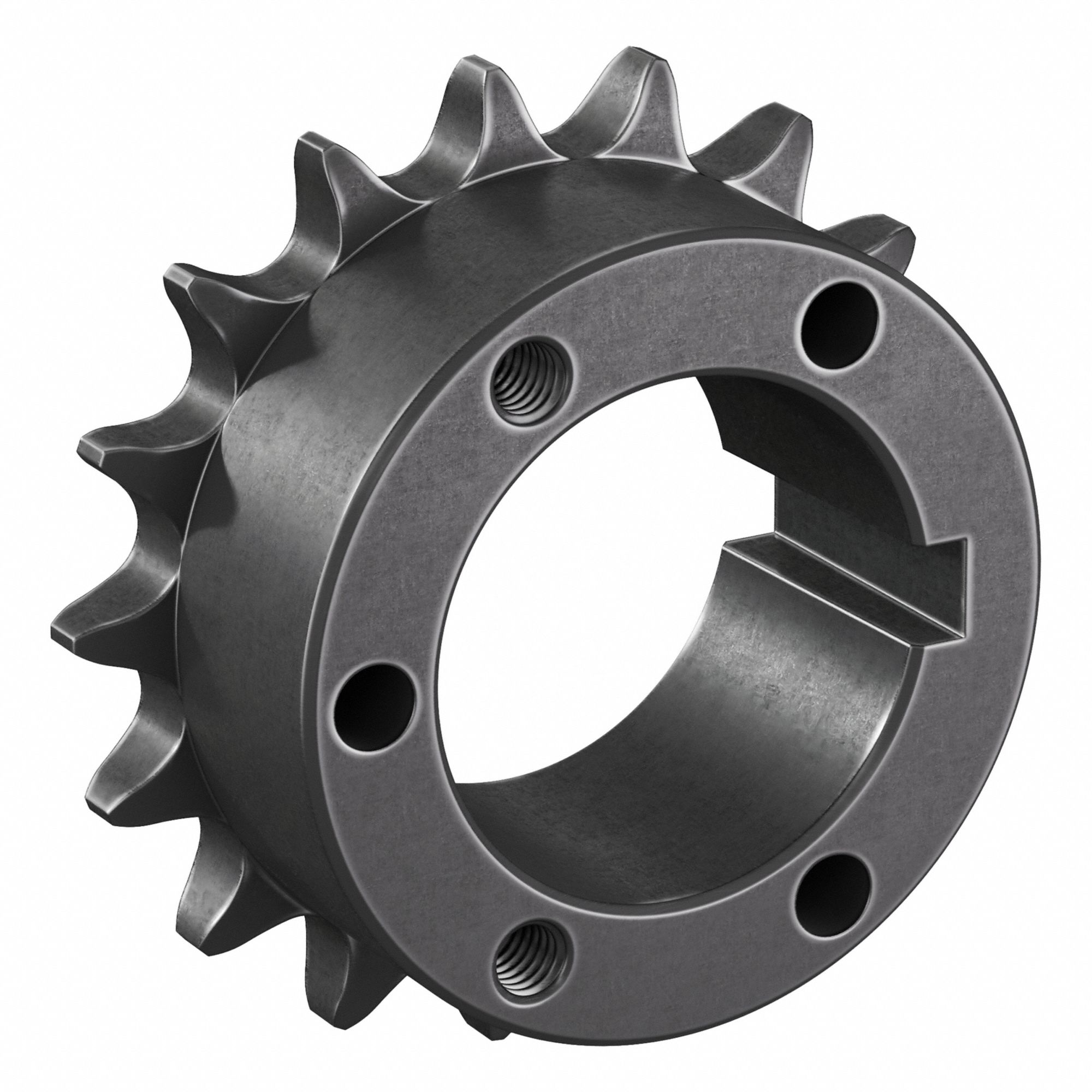 Sprocket: For 50 Chain, 17 Teeth, 3.401 in Pitch Dia, 3.718 in Outside Dia, Steel
