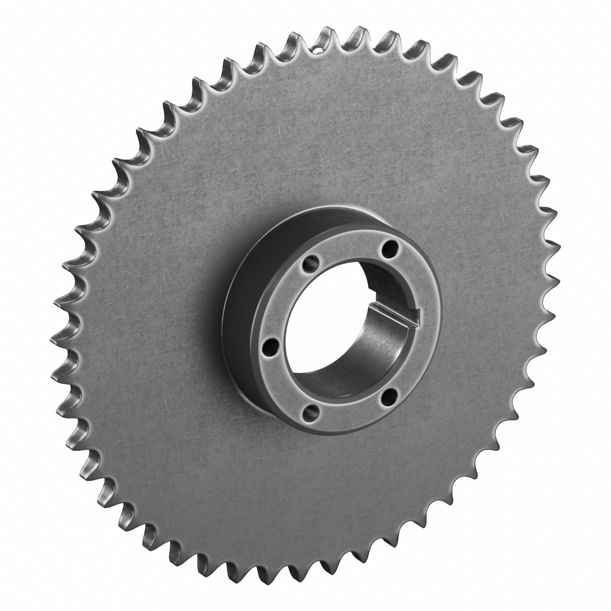 Sprocket: For 60 Chain, 48 Teeth, 11.468 in Pitch Dia, 11.893 in Outside Dia, Steel