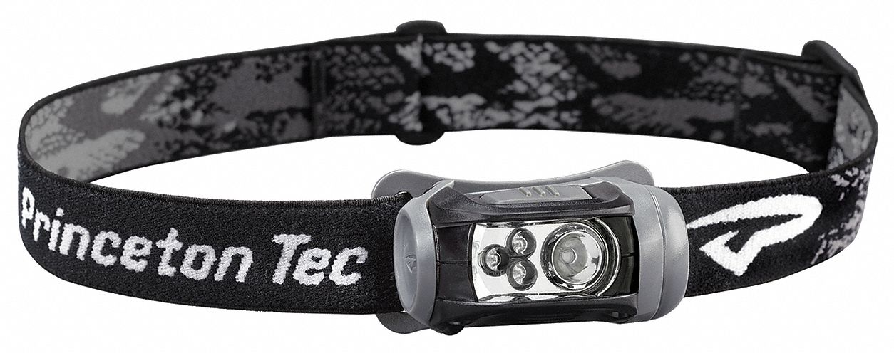 PRINCETON TEC LED Headlamp, Plastic, 10,000 hr Lamp Life, Maximum