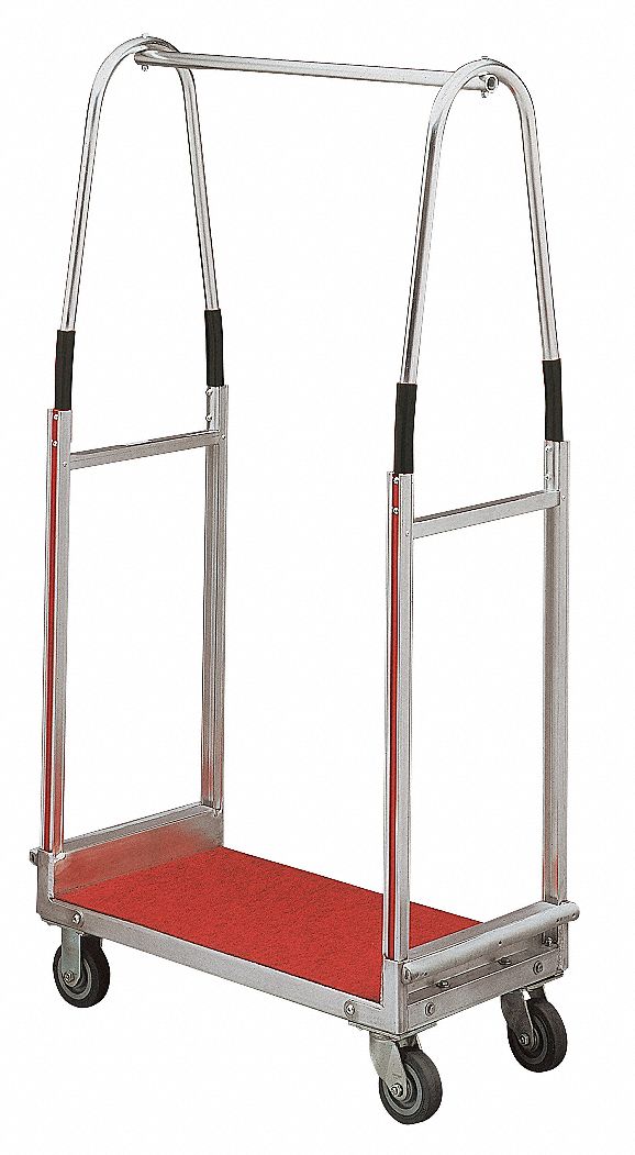 aluminum luggage cart