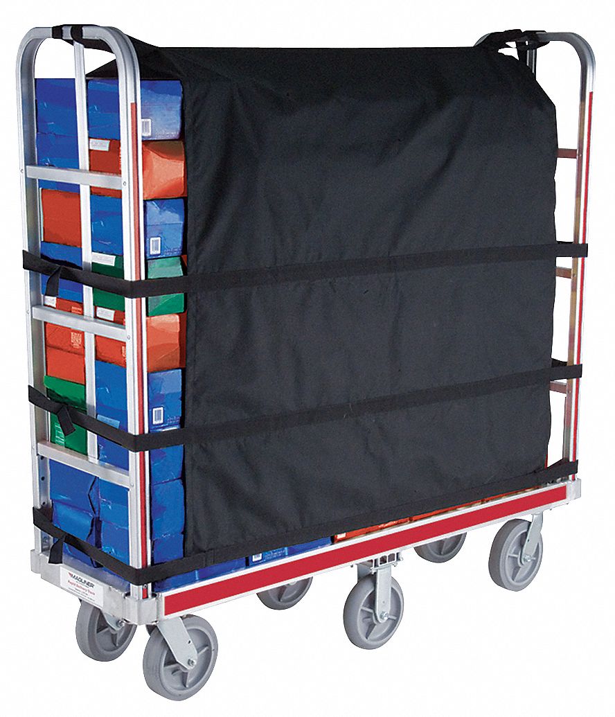 Containment Curtain: 1, 500 lb Load Capacity, 48 3/4 in Overall Lg, 102 in Overall Wd, Nylon