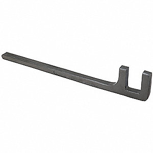 VALVE WHEEL WRENCH,F TYPE,12 IN