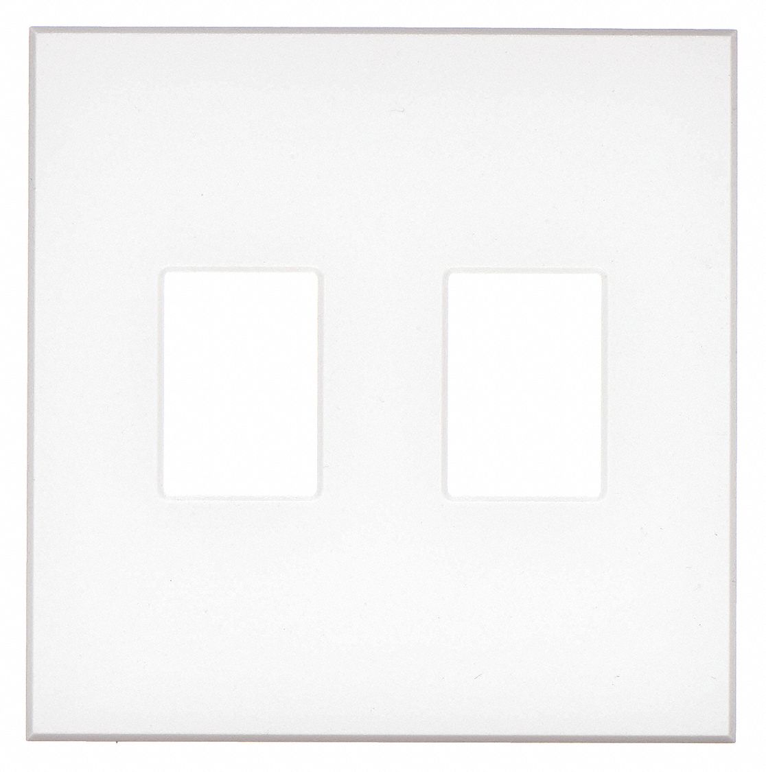 Dimmer Switch, Plastic, Dimmer/Switch Wall Plate 5PWP5VWP2WH