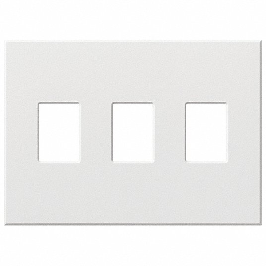 Lutron Dimmer Switch Wall Plate 3, 3 Light Switch Cover With Dimmer