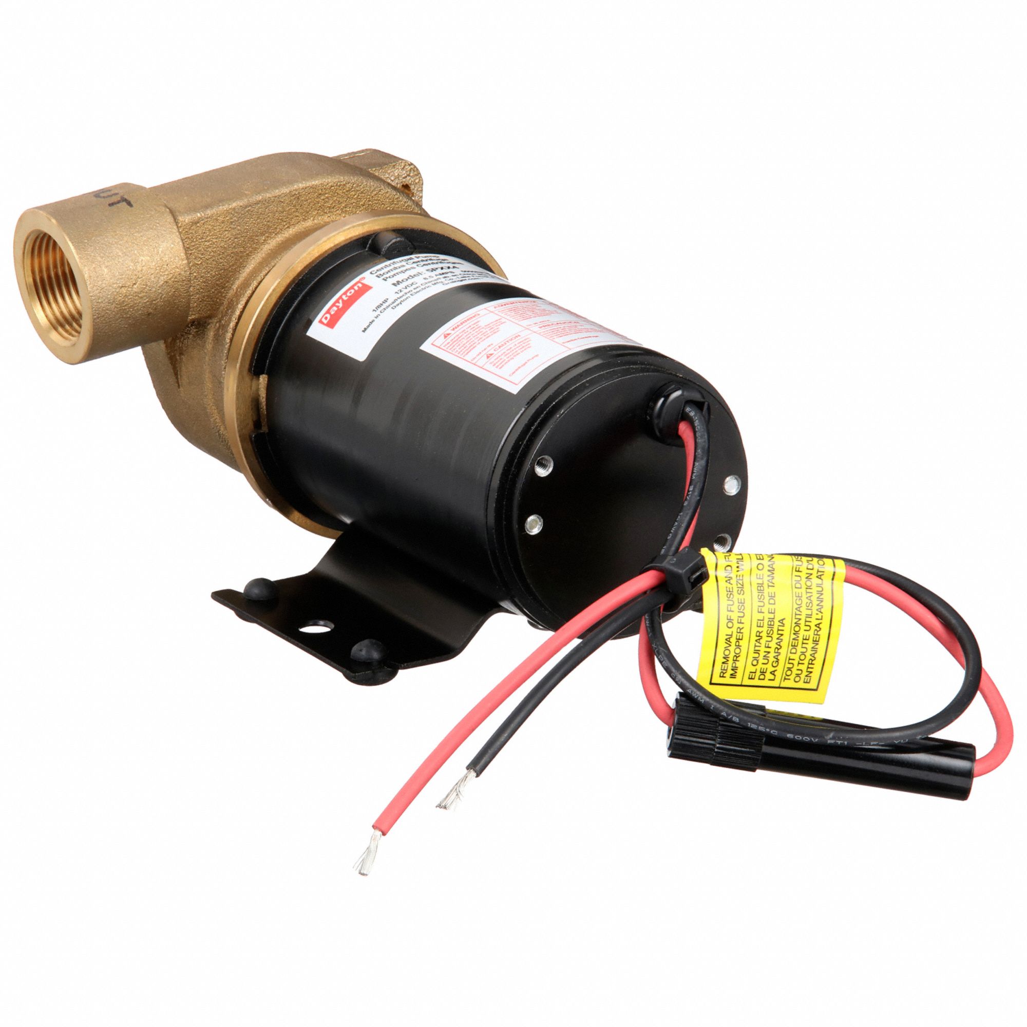 CENTRIFUGAL PUMP, 12 VDC, 8.5 AMP