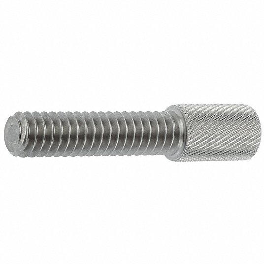#8-32 Knurled Thumb Screws with Round Red Knob Grip Industrial Grade 