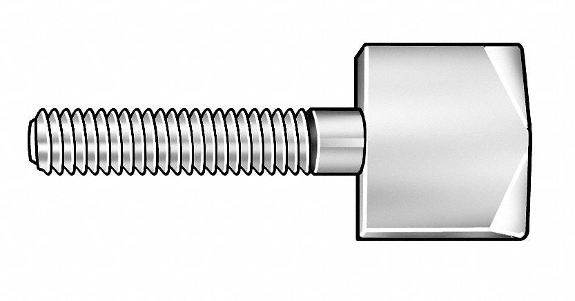 2JHP7 - Thumb Screw 1/4 Turn 1/2-13 SS