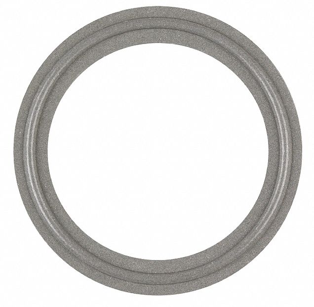 SANITARY GASKET: PTFE/316L STAINLESS STEEL, TRI-CLAMP, STD STYLE, FOR 1½ IN TUBE